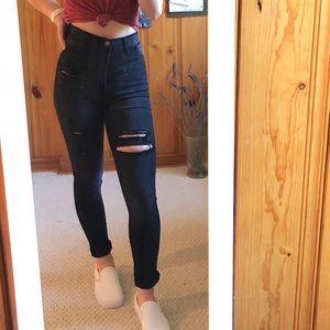 Fashion Nova Distressed Jeans